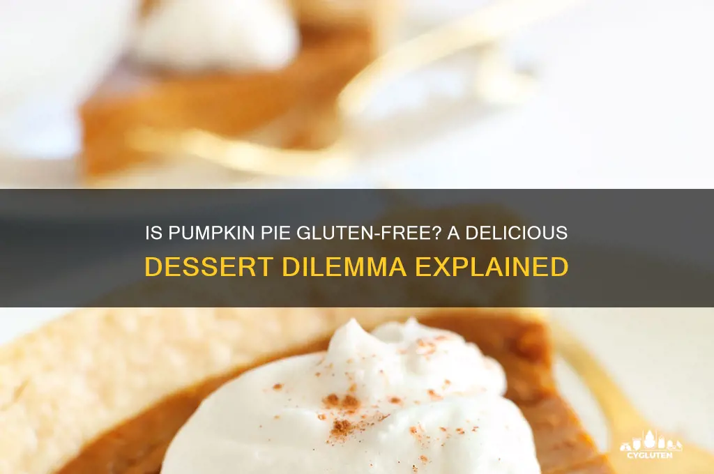 is pumpkin pie gluten free