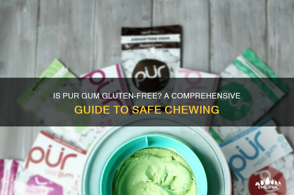 is pur gluten free