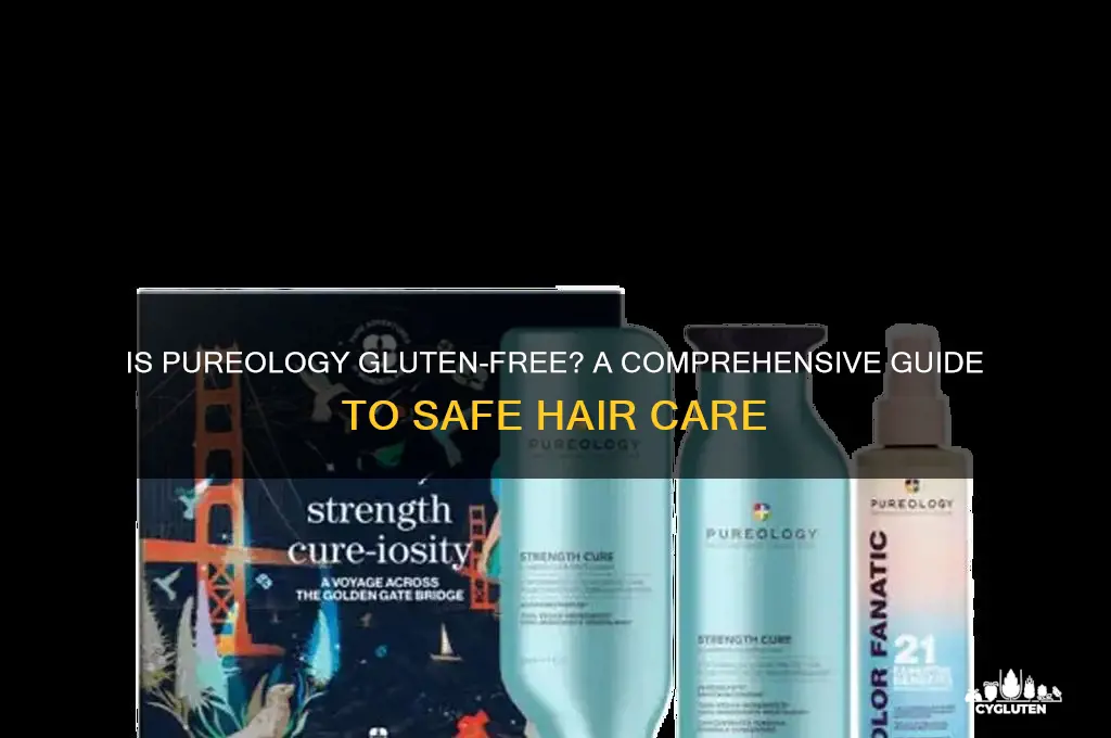 is pureology gluten free