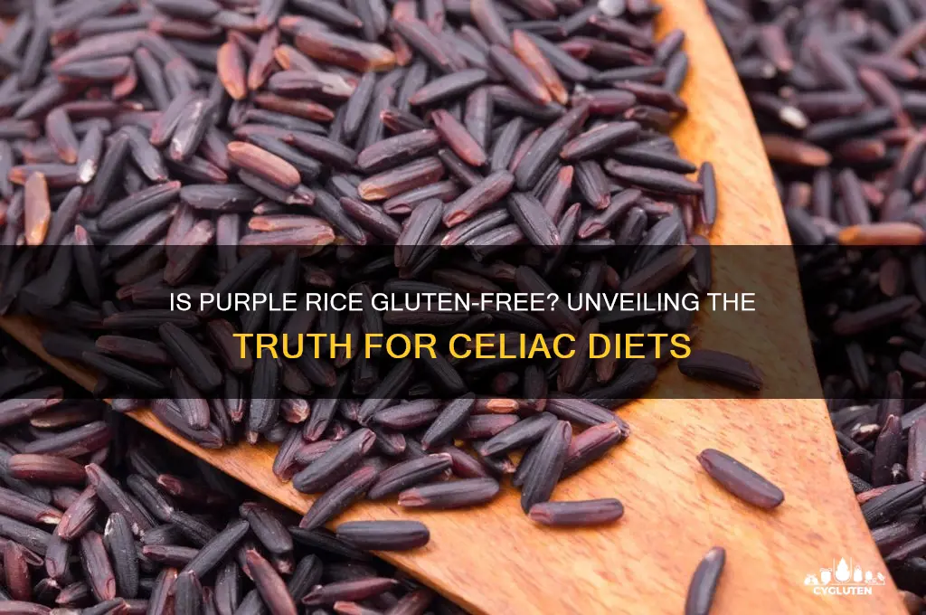 is purple rice gluten free