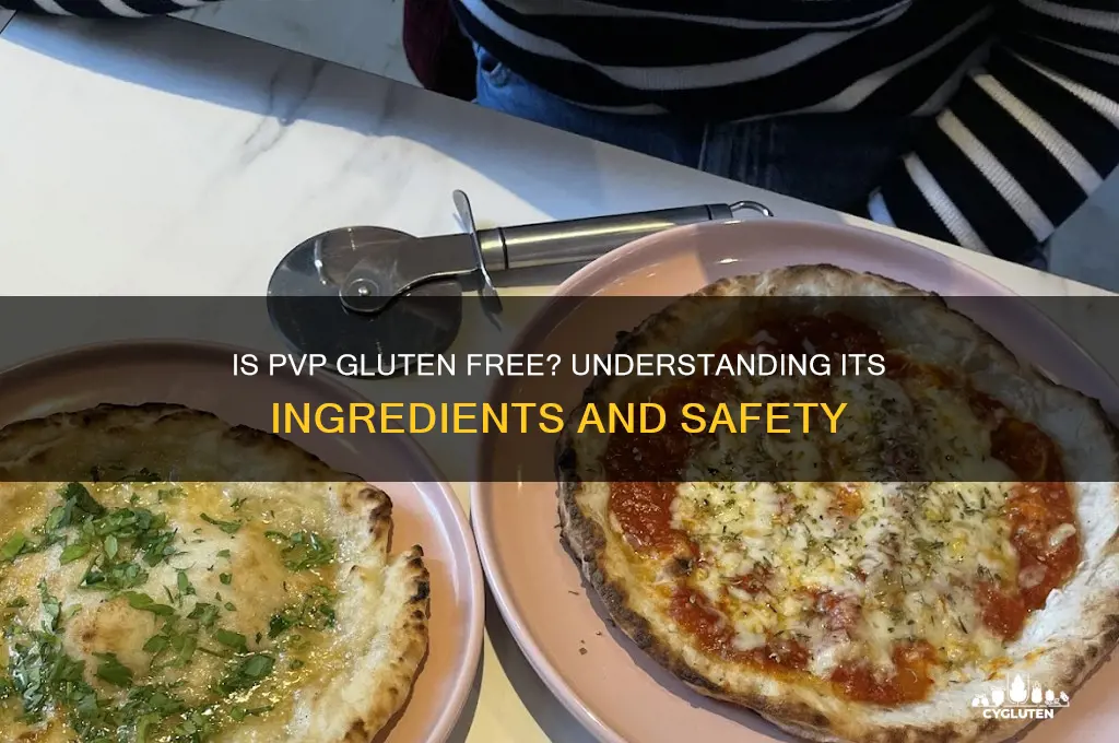 is pvp gluten free