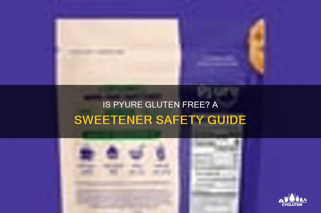 is pyure gluten free