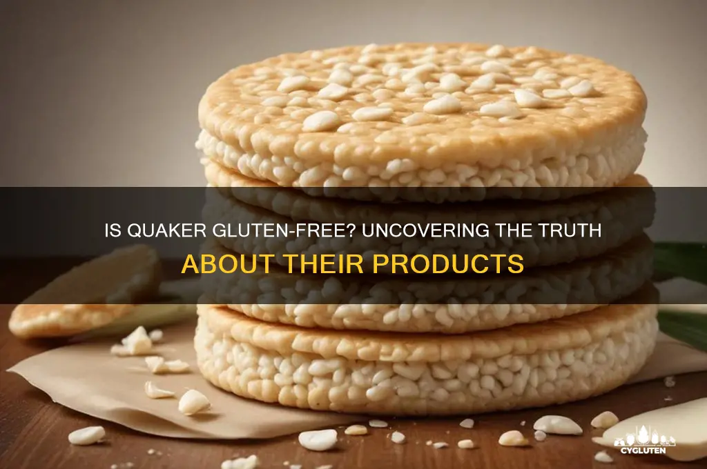 is quaker gluten free
