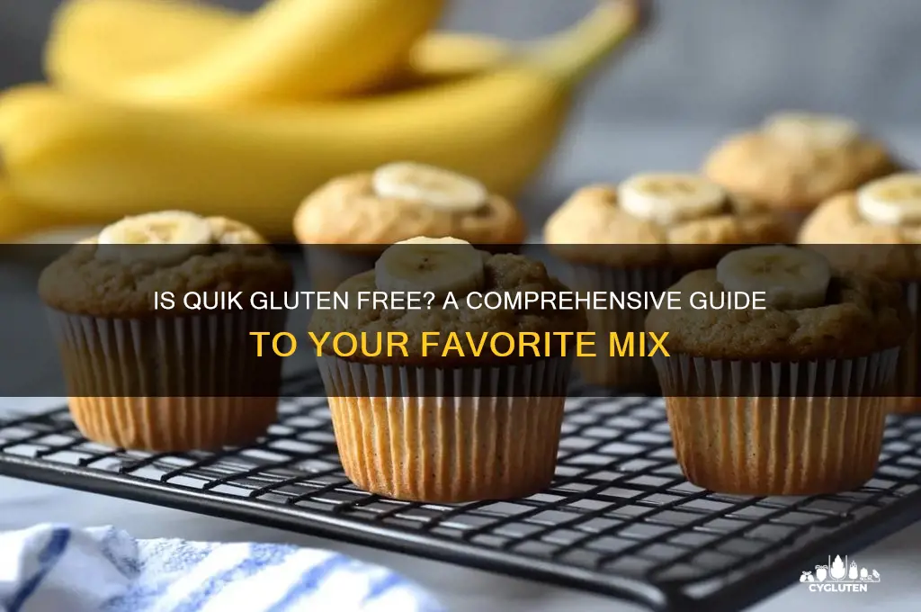 is quik gluten free