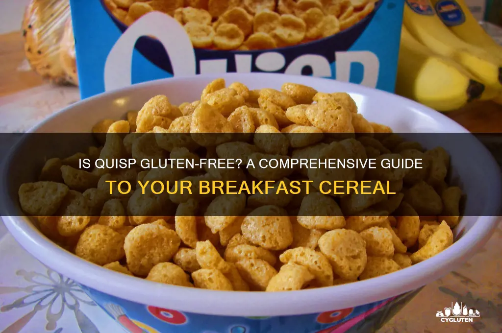 is quisp gluten free