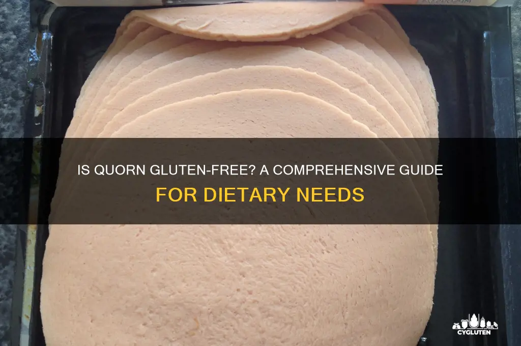 is quorn gluten free