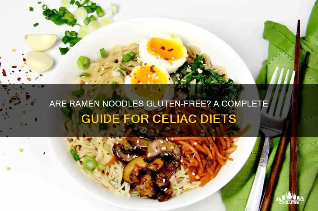 is ramen noodles gluten free