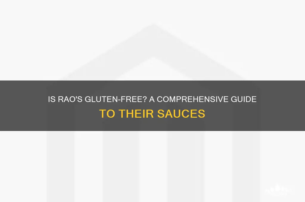 is raos gluten free