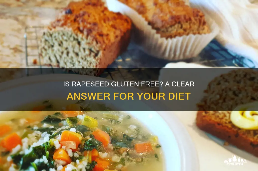 is rapeseed gluten free