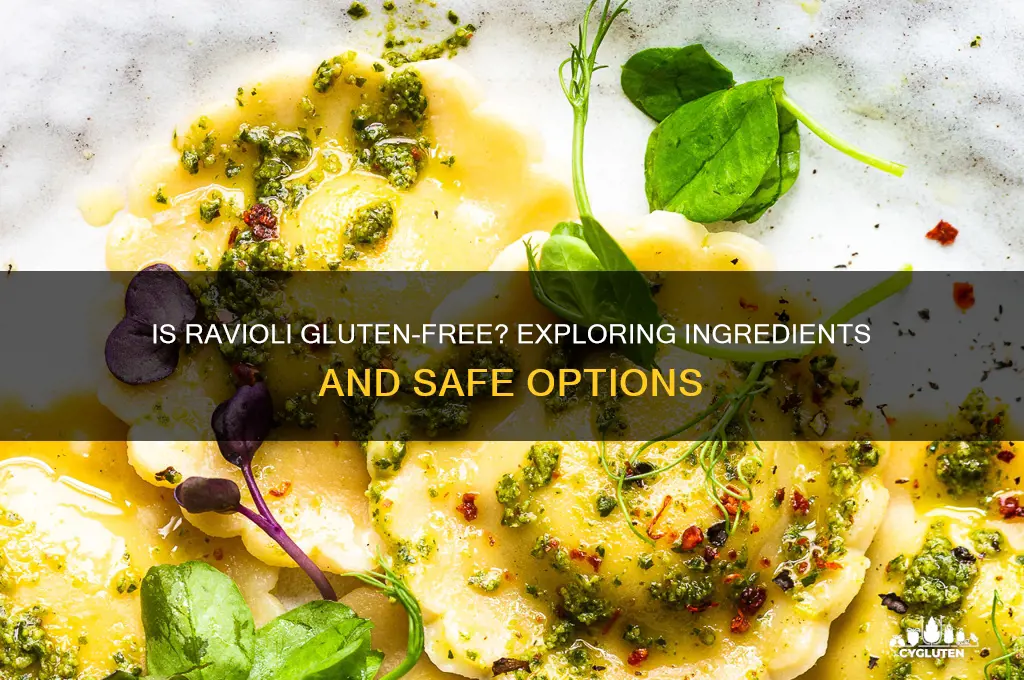 is ravioli gluten free