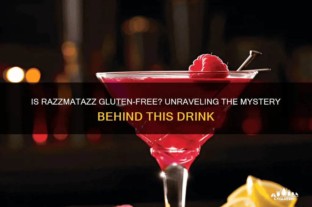 is razzmatazz gluten free