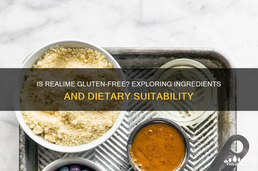 is realime gluten free