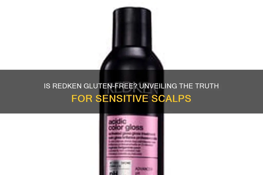 is redken gluten free