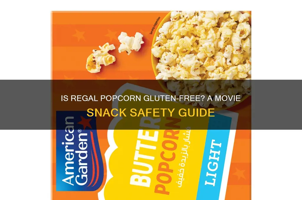is regal popcorn gluten free