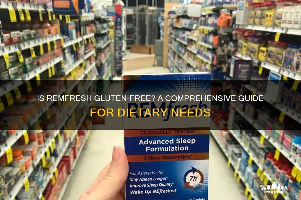 is remfresh gluten free