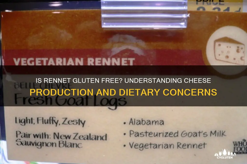 is rennet gluten free