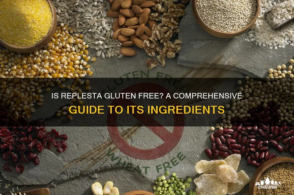 is replesta gluten free