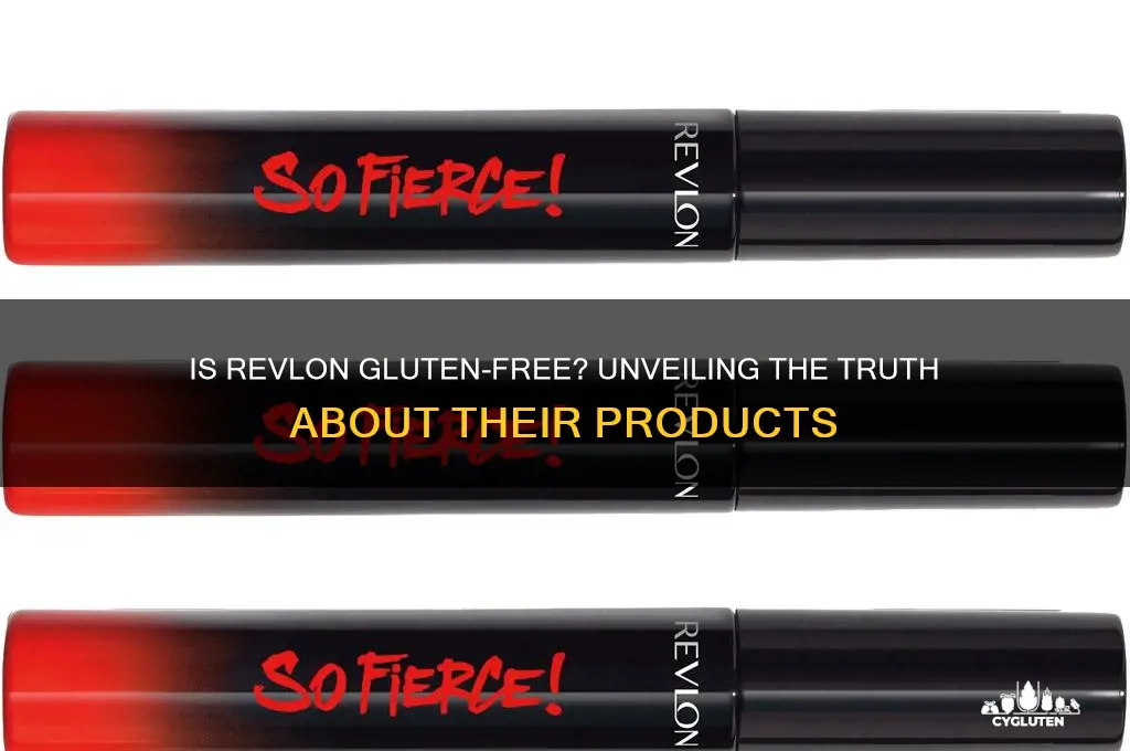 is revlon gluten free
