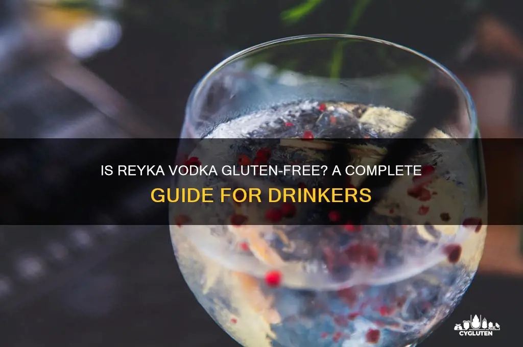 is reyka gluten free