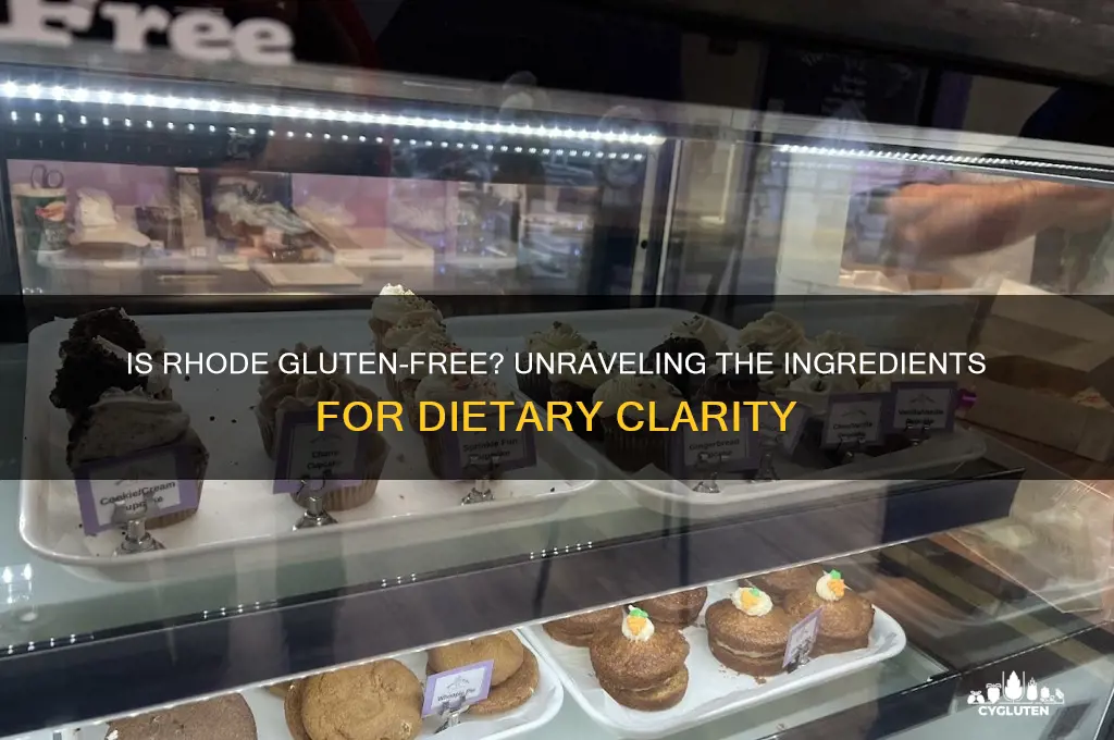 is rhode gluten free