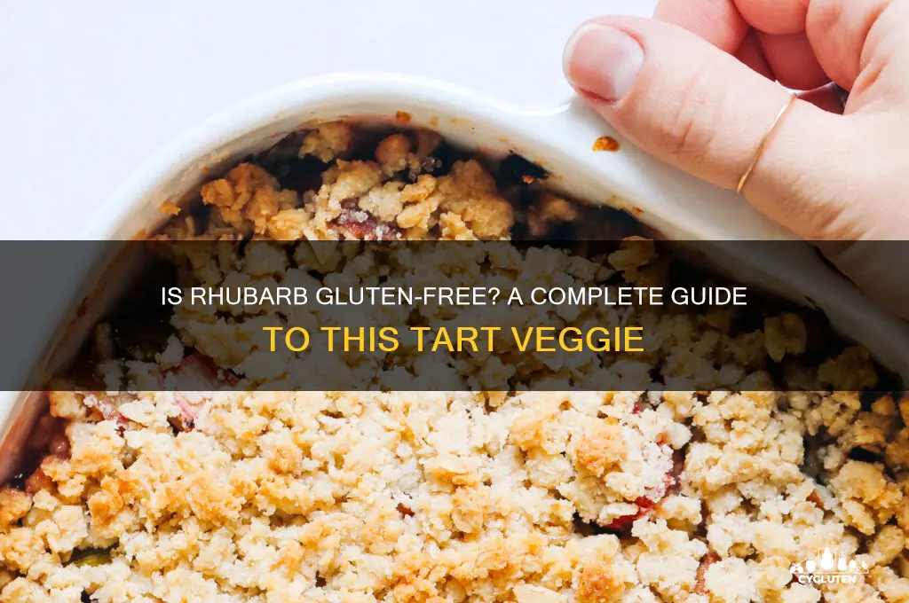 is rhubarb gluten free