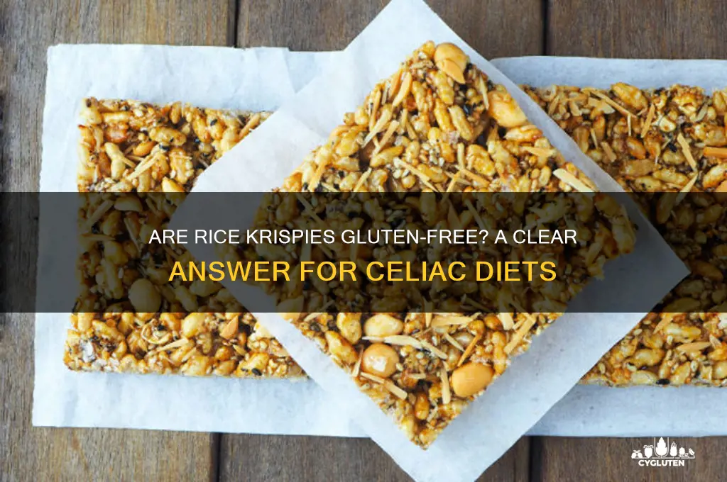 is rice krispies gluten free