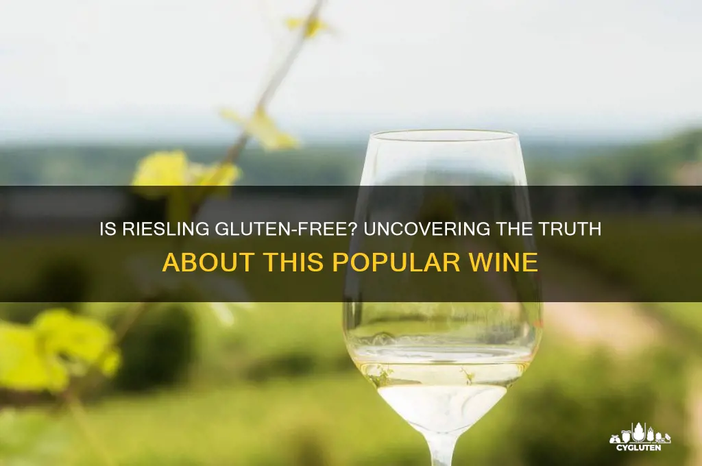 is riesling gluten free