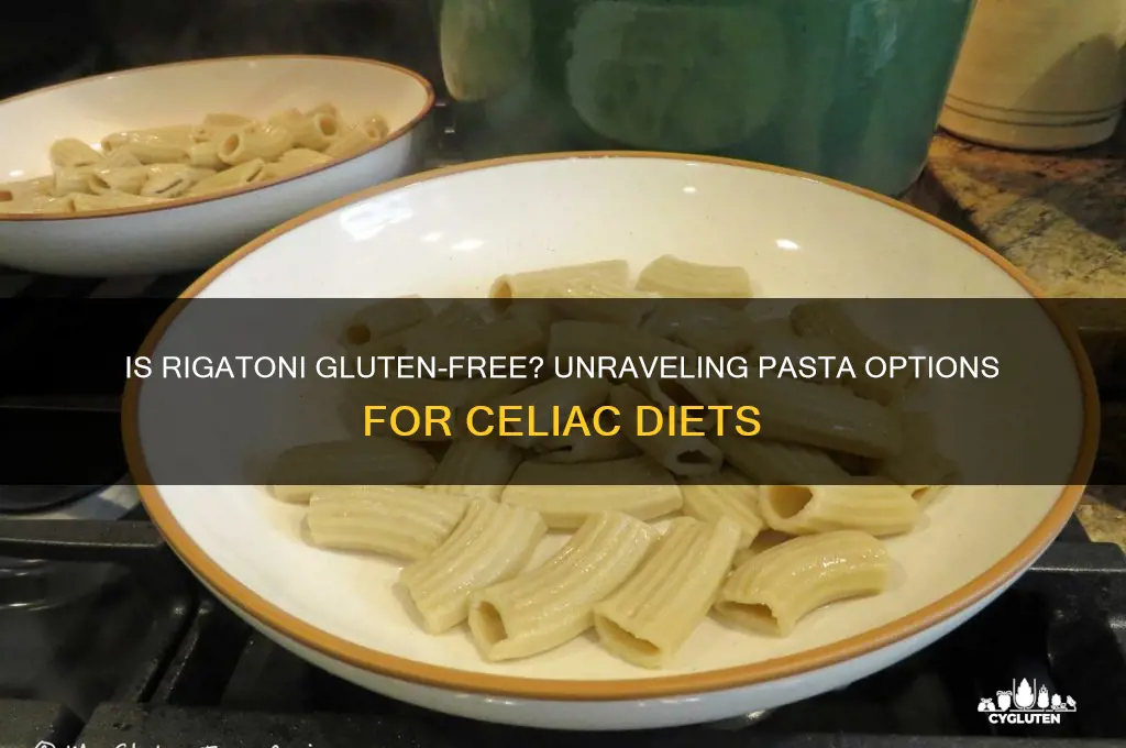 is rigatoni gluten free