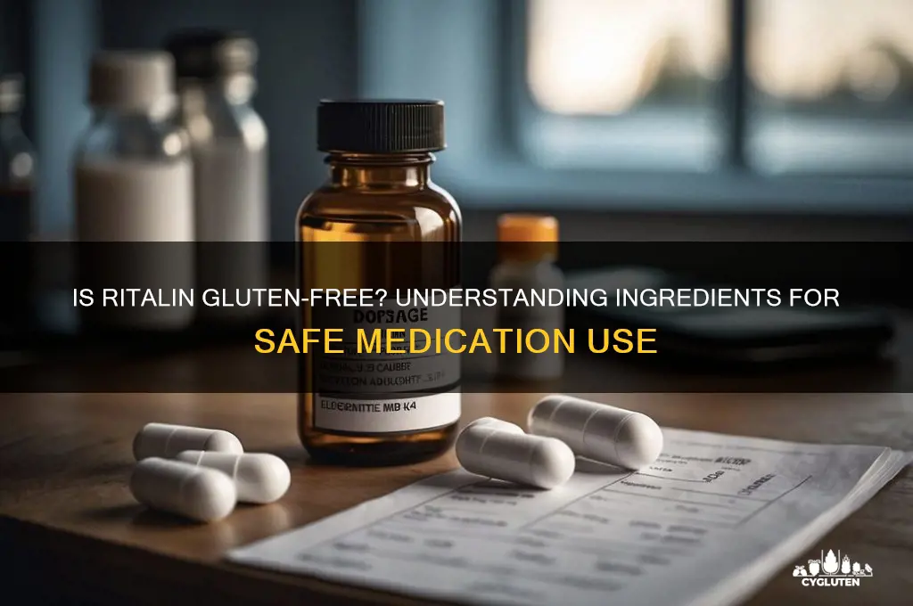 is ritalin gluten free