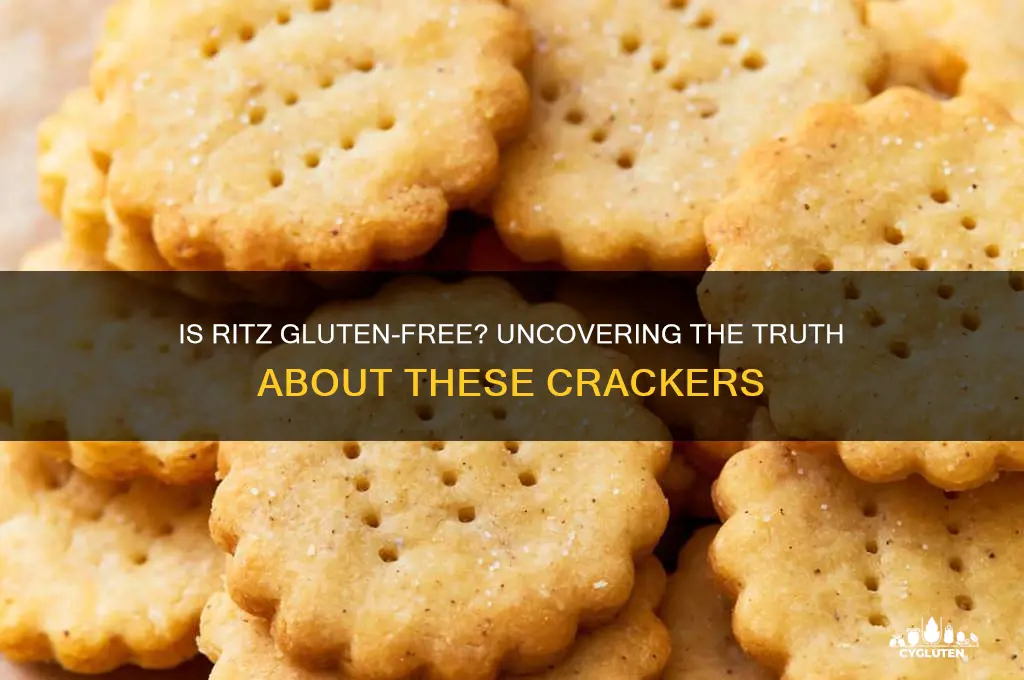 is ritz gluten free