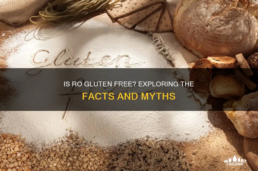 is ro gluten free