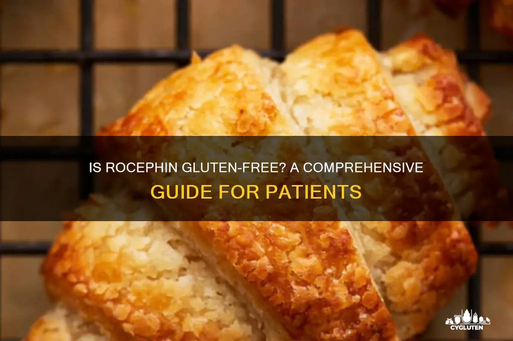 is rocephin gluten free