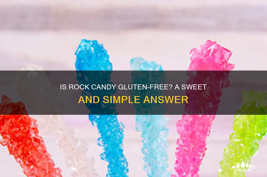 is rock candy gluten free