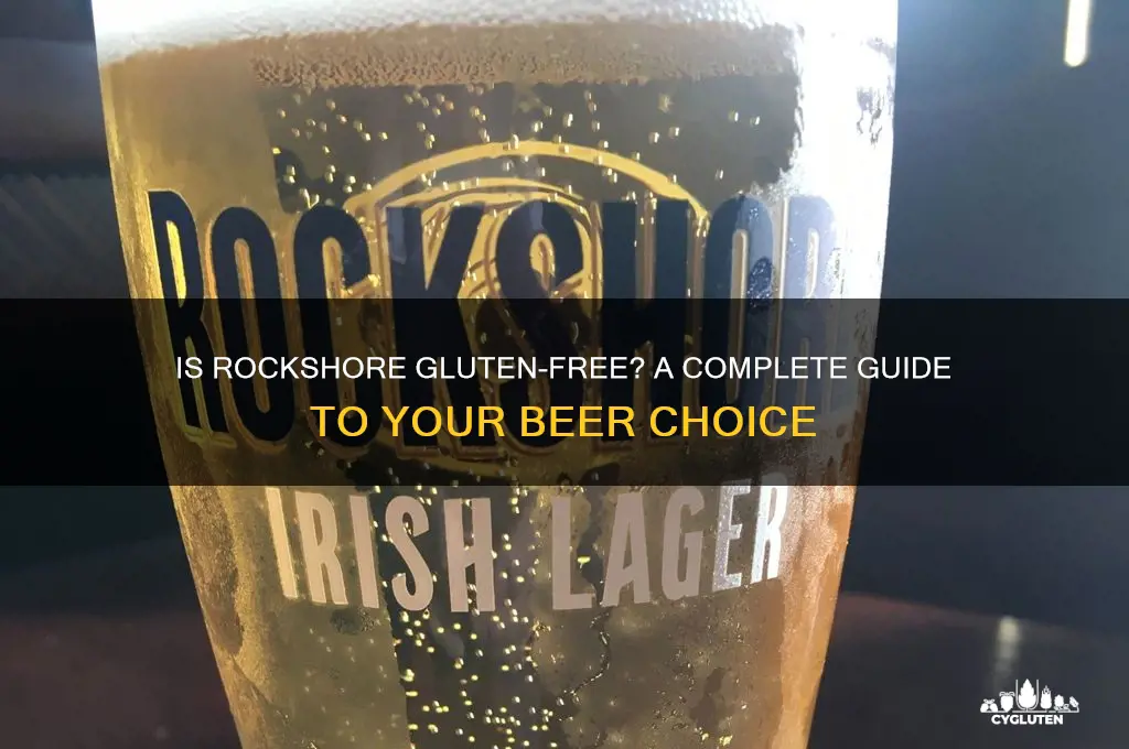 is rockshore gluten free