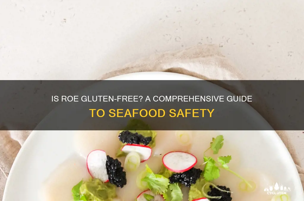 is roe gluten free