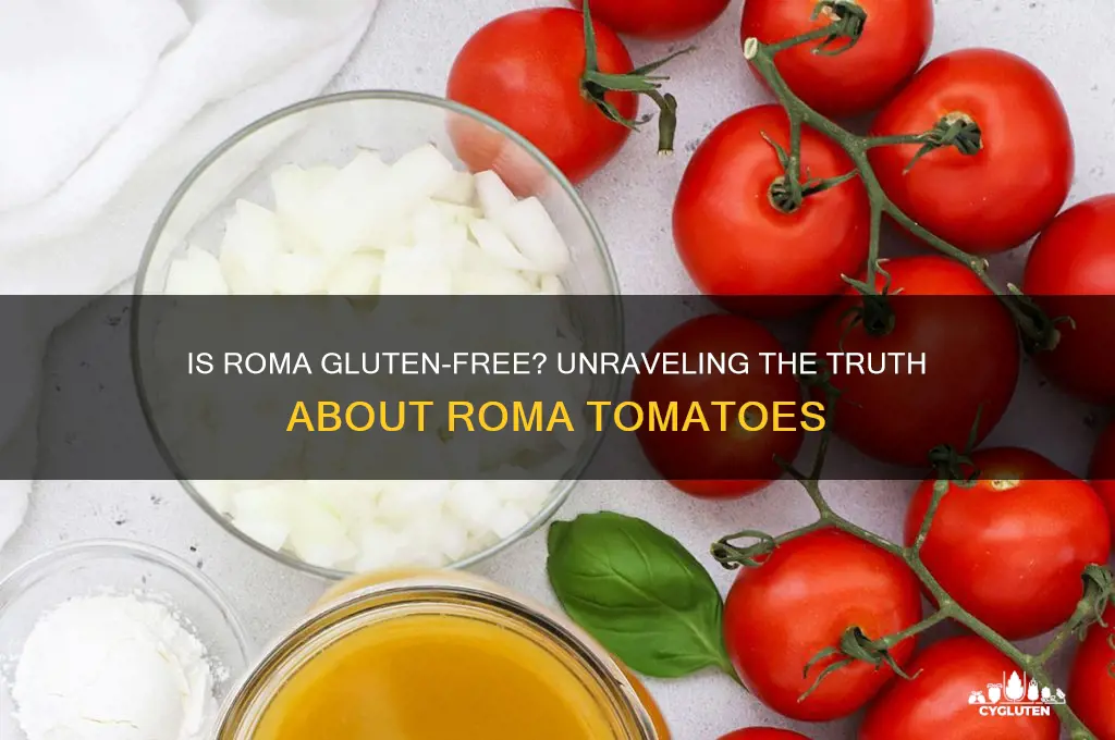 is roma gluten free