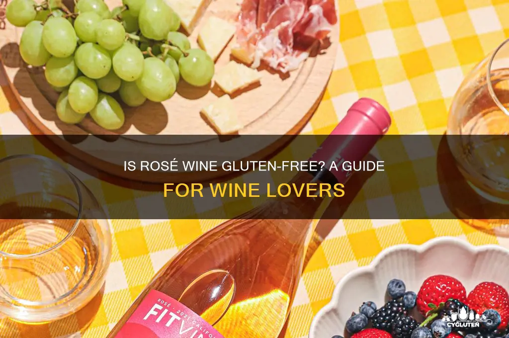 is rose wine gluten free