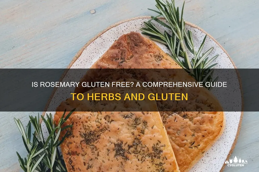is rosemary gluten free