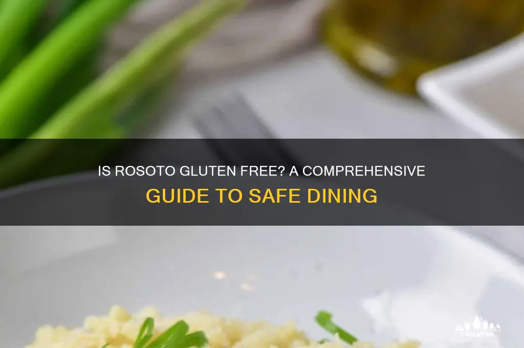 is rosoto gluten free