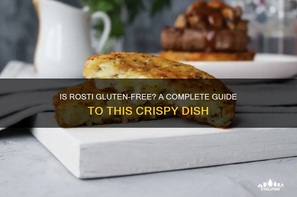 is rosti gluten free