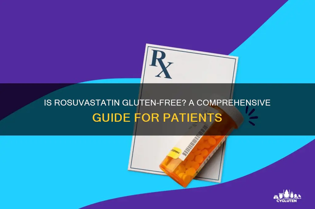 is rosuvastatin gluten free