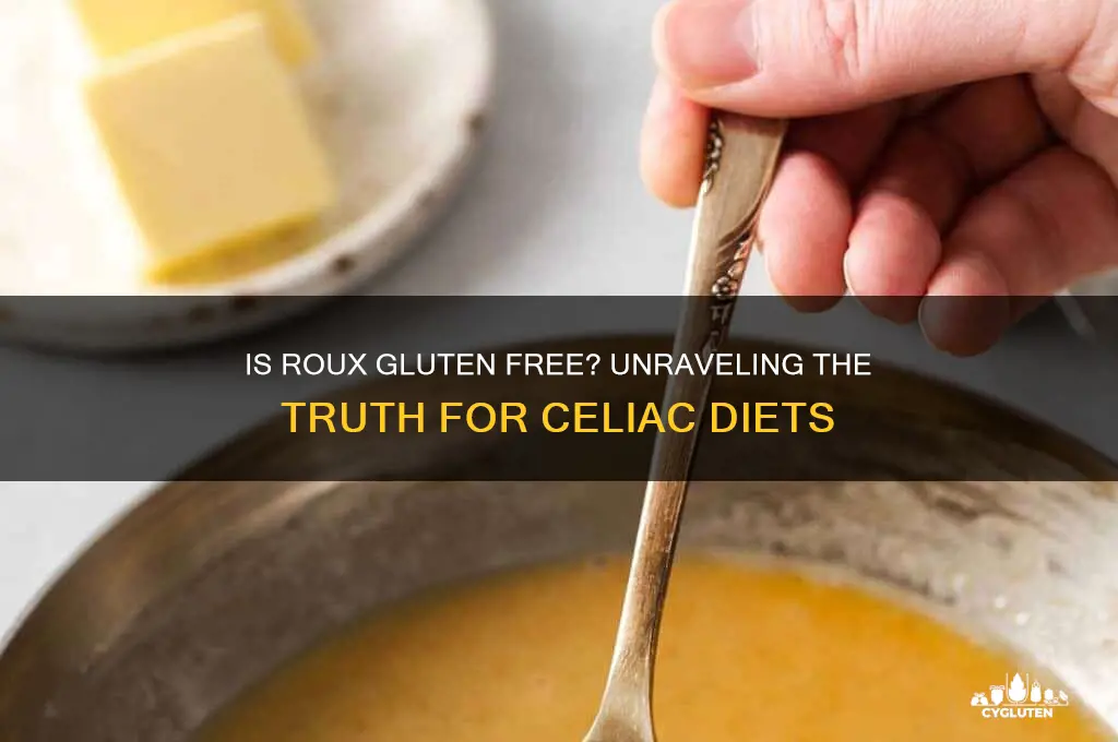 is roux gluten free