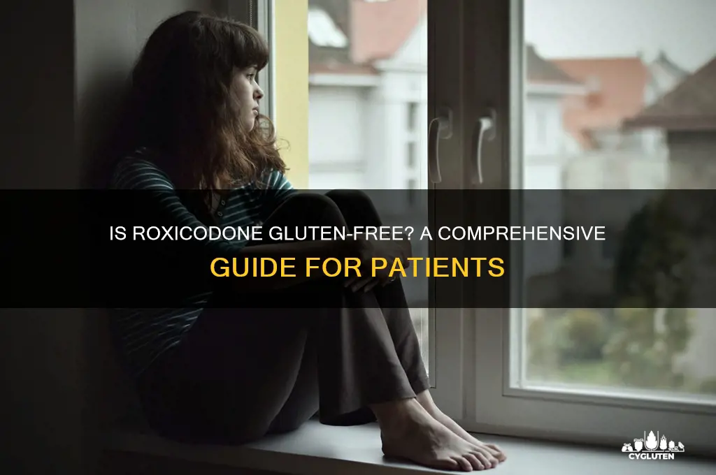 is roxicodone gluten free