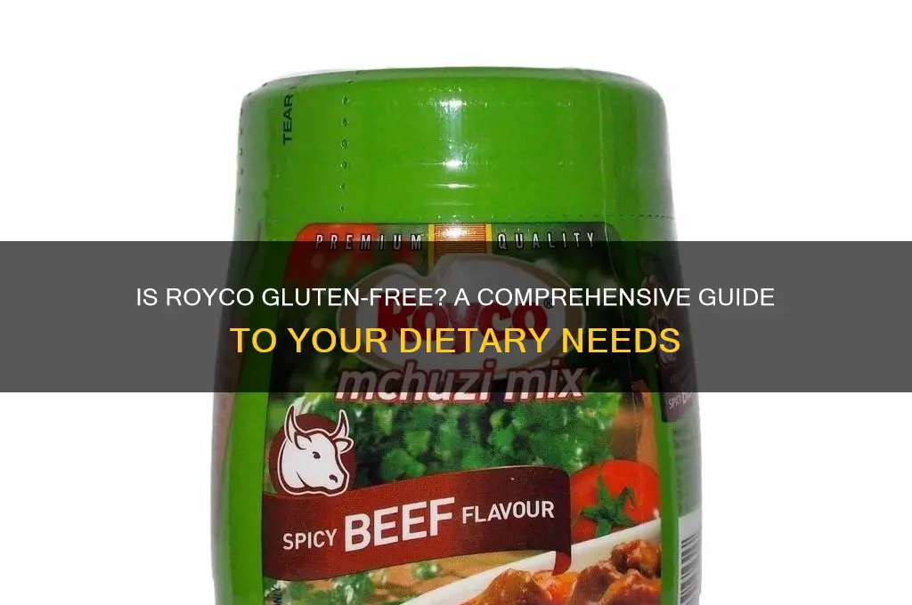 is royco gluten free