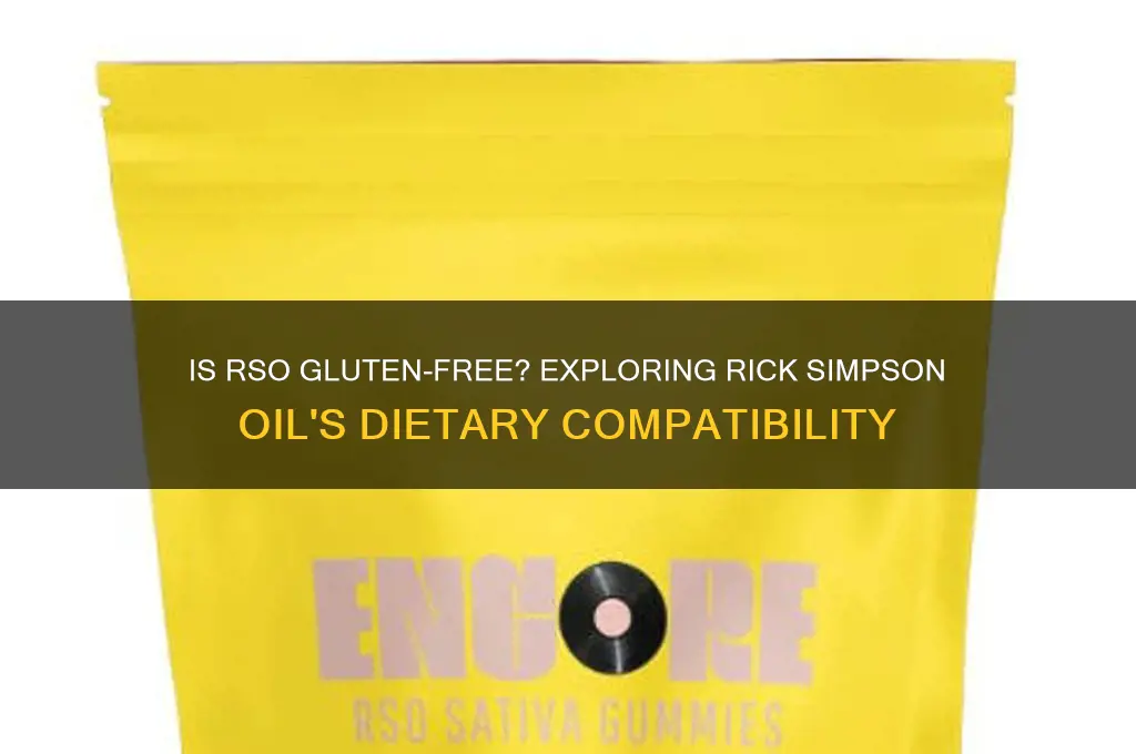 is rso gluten free
