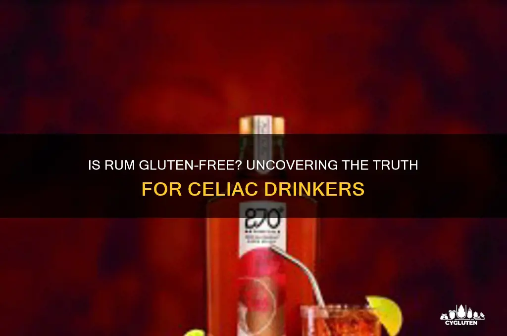 is rum gluten-free