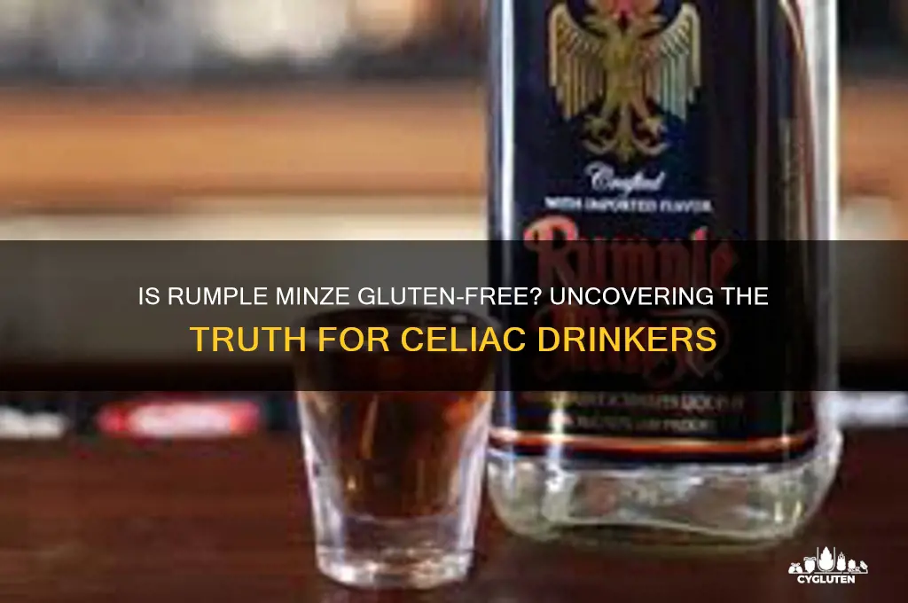 is rumple minze gluten free