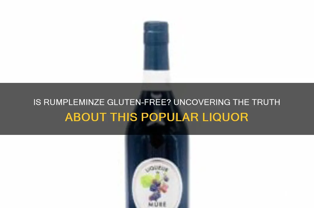 is rumpleminze gluten free