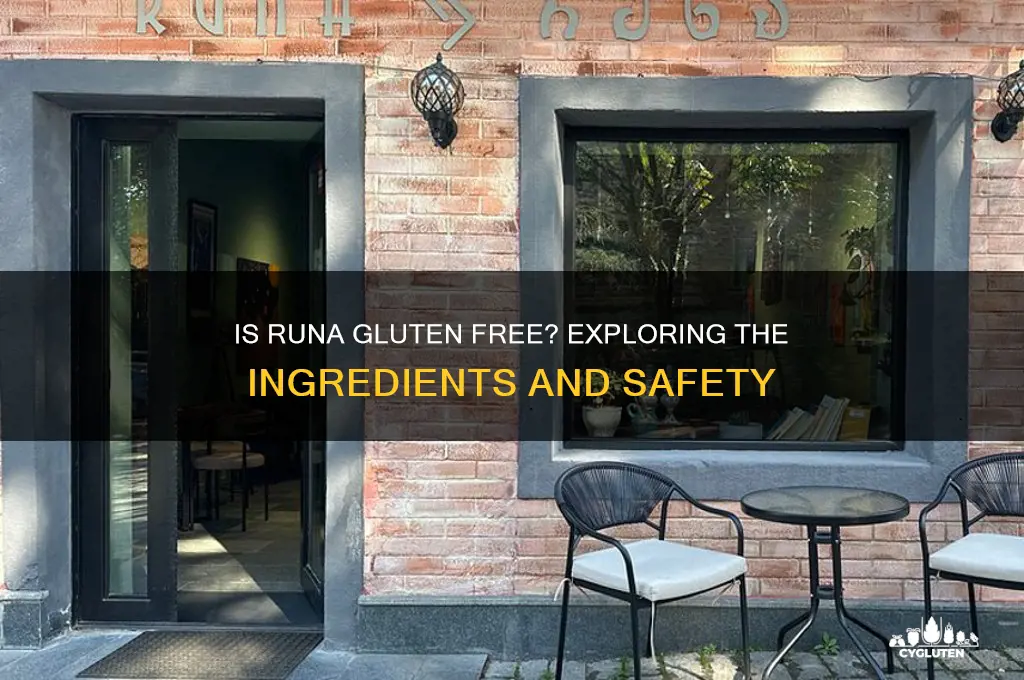 is runa gluten free