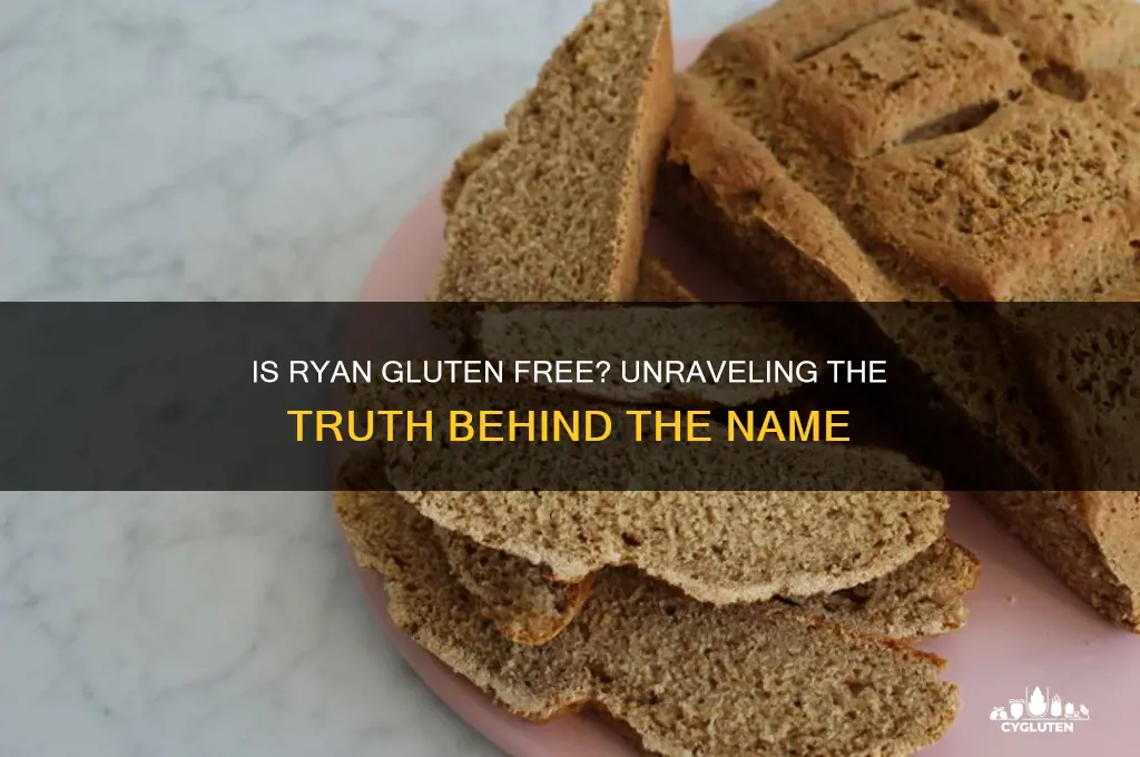 is ryan gluten free